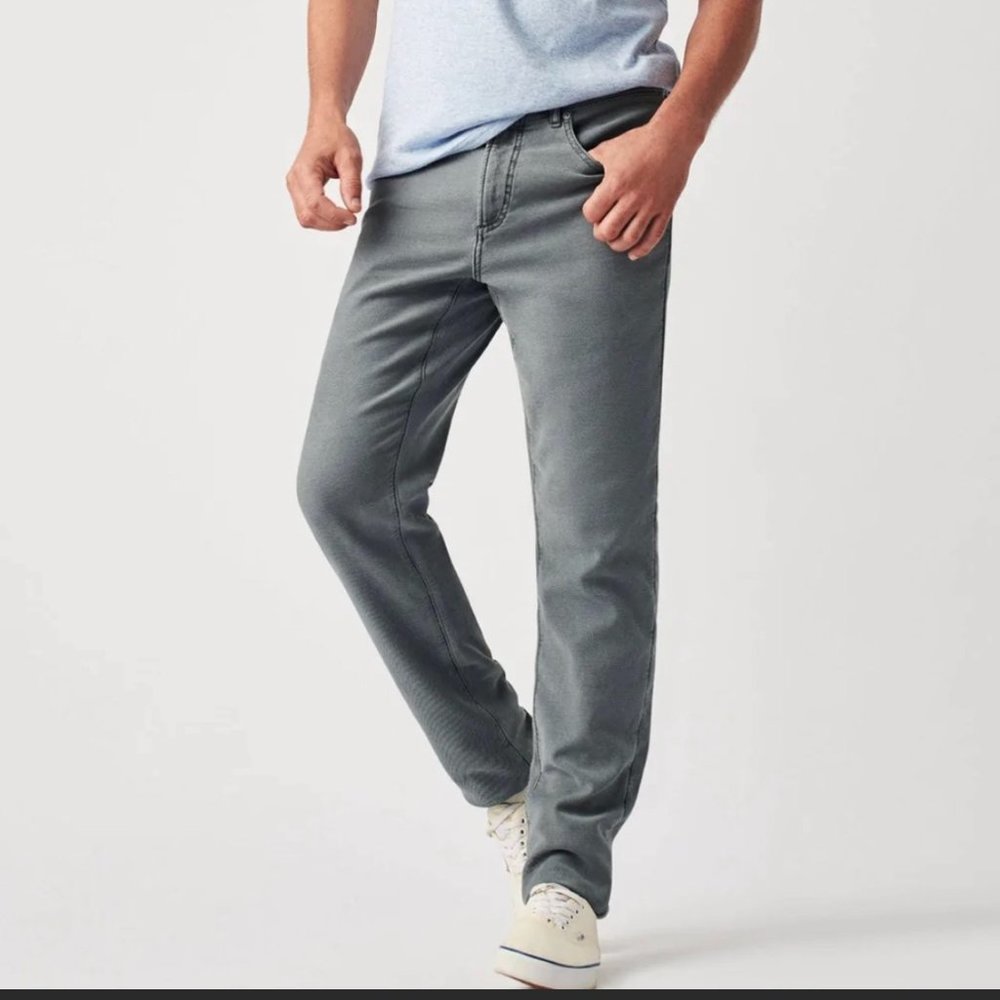 Faherty 5 pocket terry pants - EUC